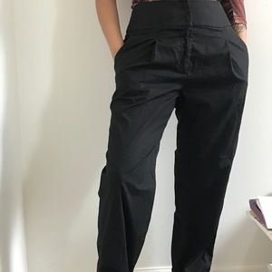 MIU MIU black trousers